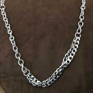 Italian 925 Sterling Silver necklace.